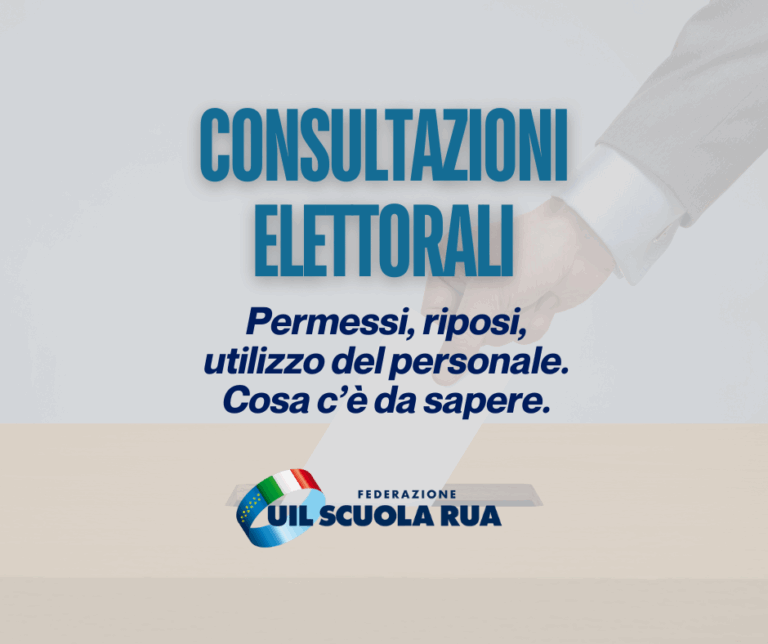 Consultazioni elettorali, scuole con seggio: permessi riposi e utilizzo del personale, cosa c’è da sapere